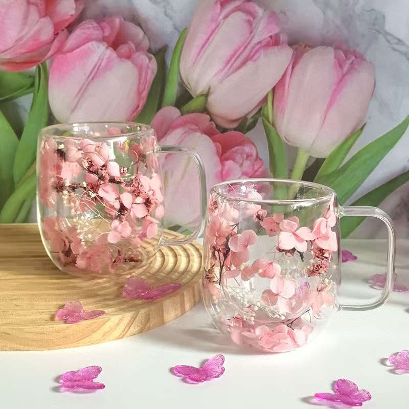 Water Cup Color Pink Mug 1 Piece