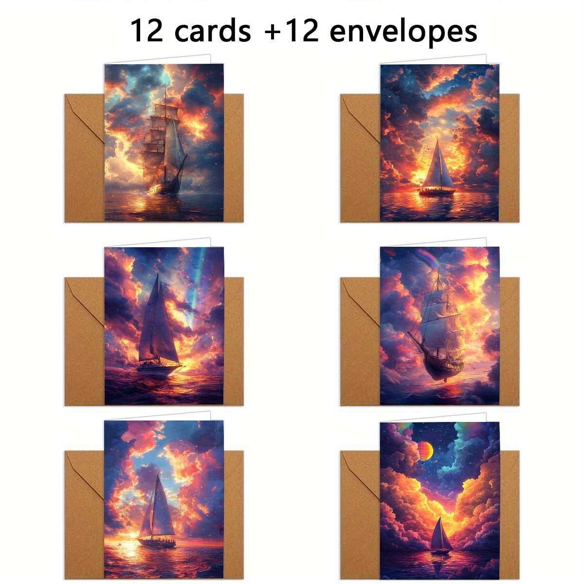 Greeting Cards Quantity 6Pcs