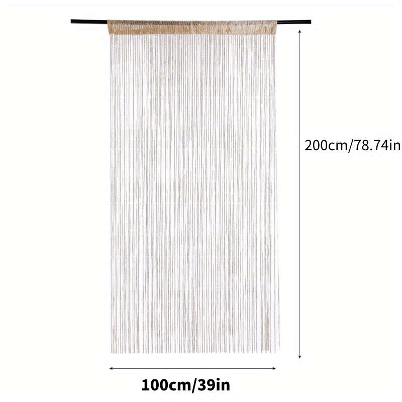 Door Curtain Color Grey 1 Pc