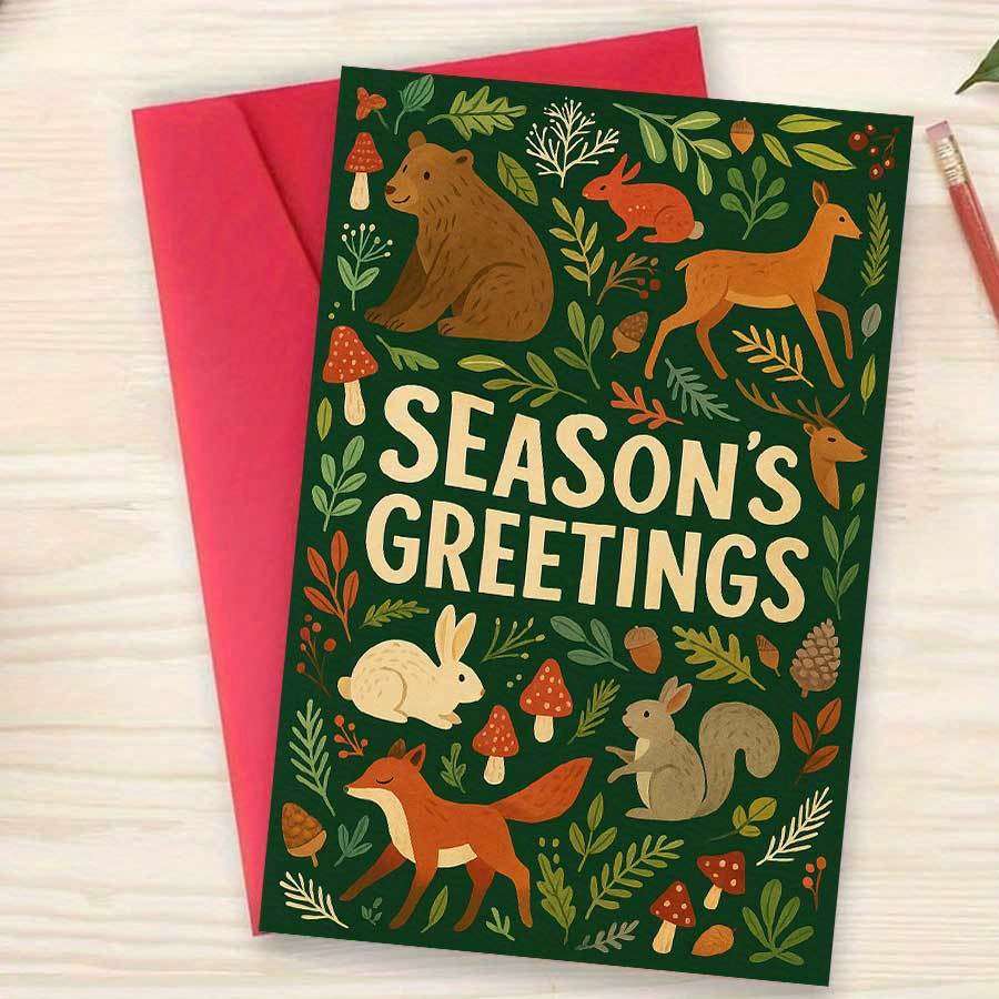 Greeting Cards Color Red