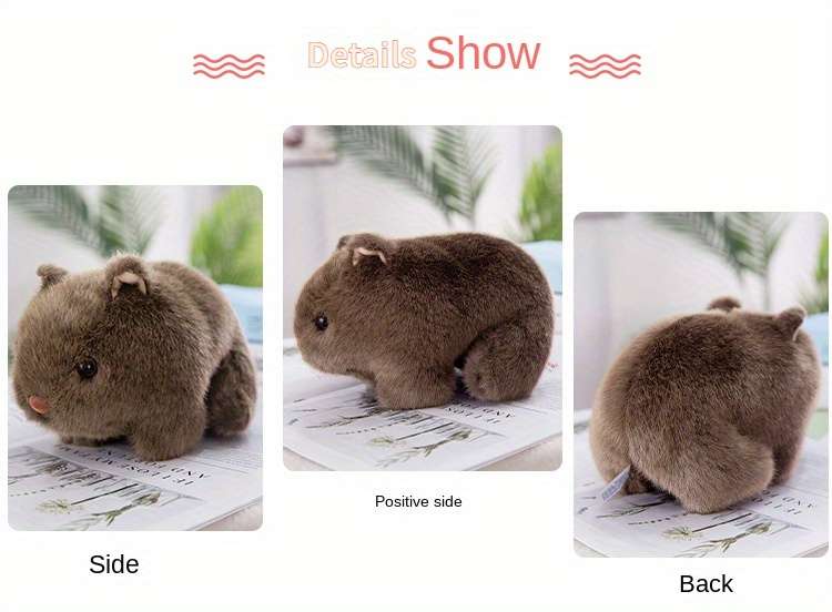 Plush Toyss color Dark Gray