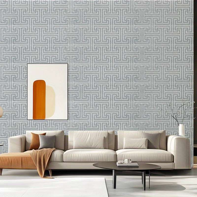Wall Stickers Size Grey Maze 50.04Cm*280Cm Quantity7 Rolls