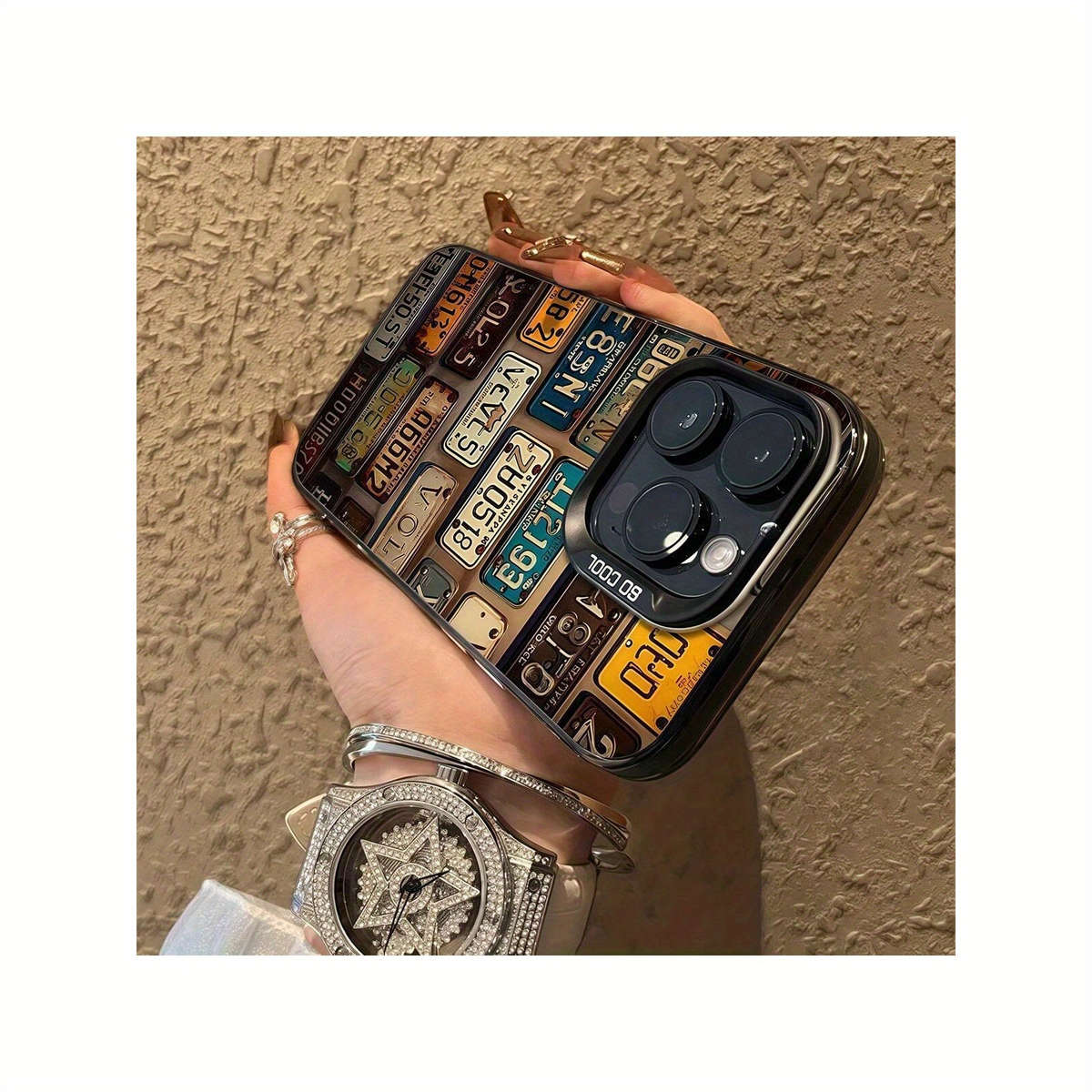 Black For iPhone Phone Case