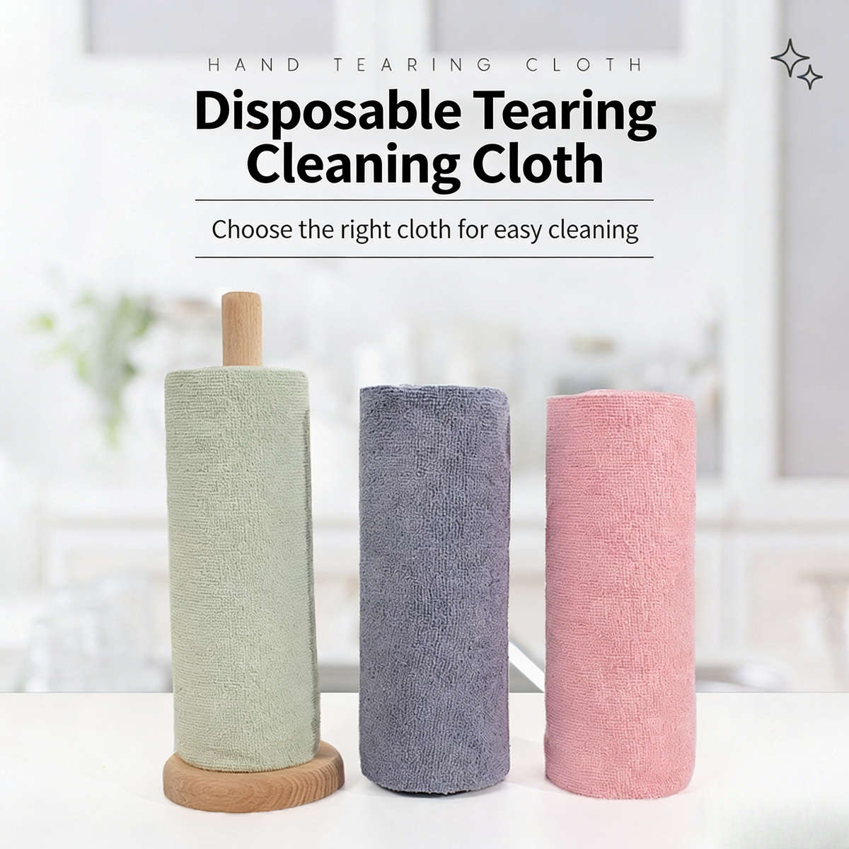 Rag Color 1 Pink  1 Gray