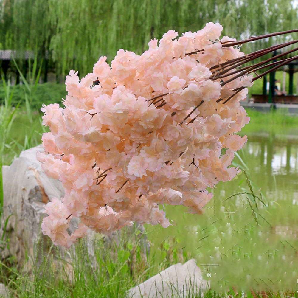 Simulated Flower Color White Quantity3Pcs