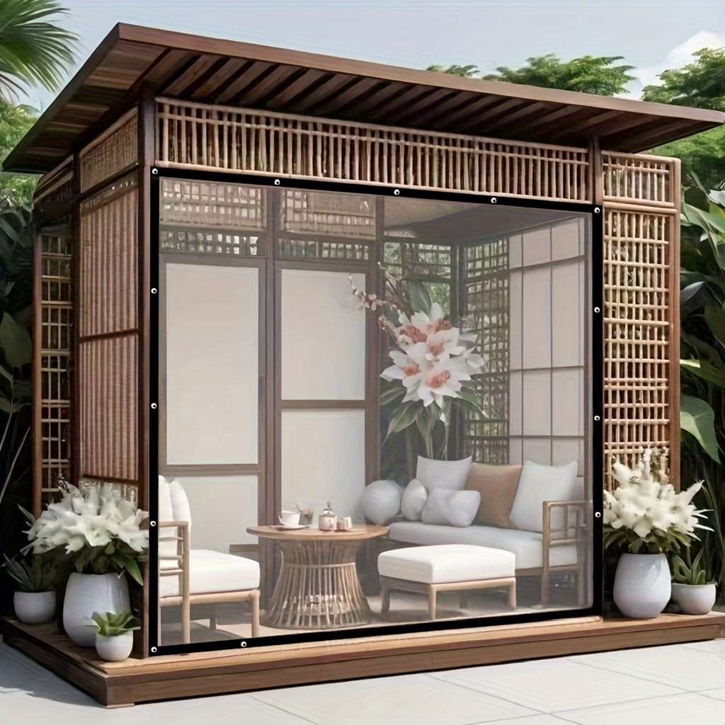 Transparent Rainproof Fabric Model 3Mx5M