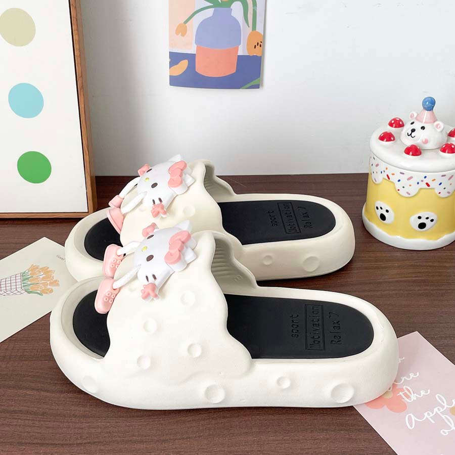 Sandals Color Black In White Size Uk 2.5 3