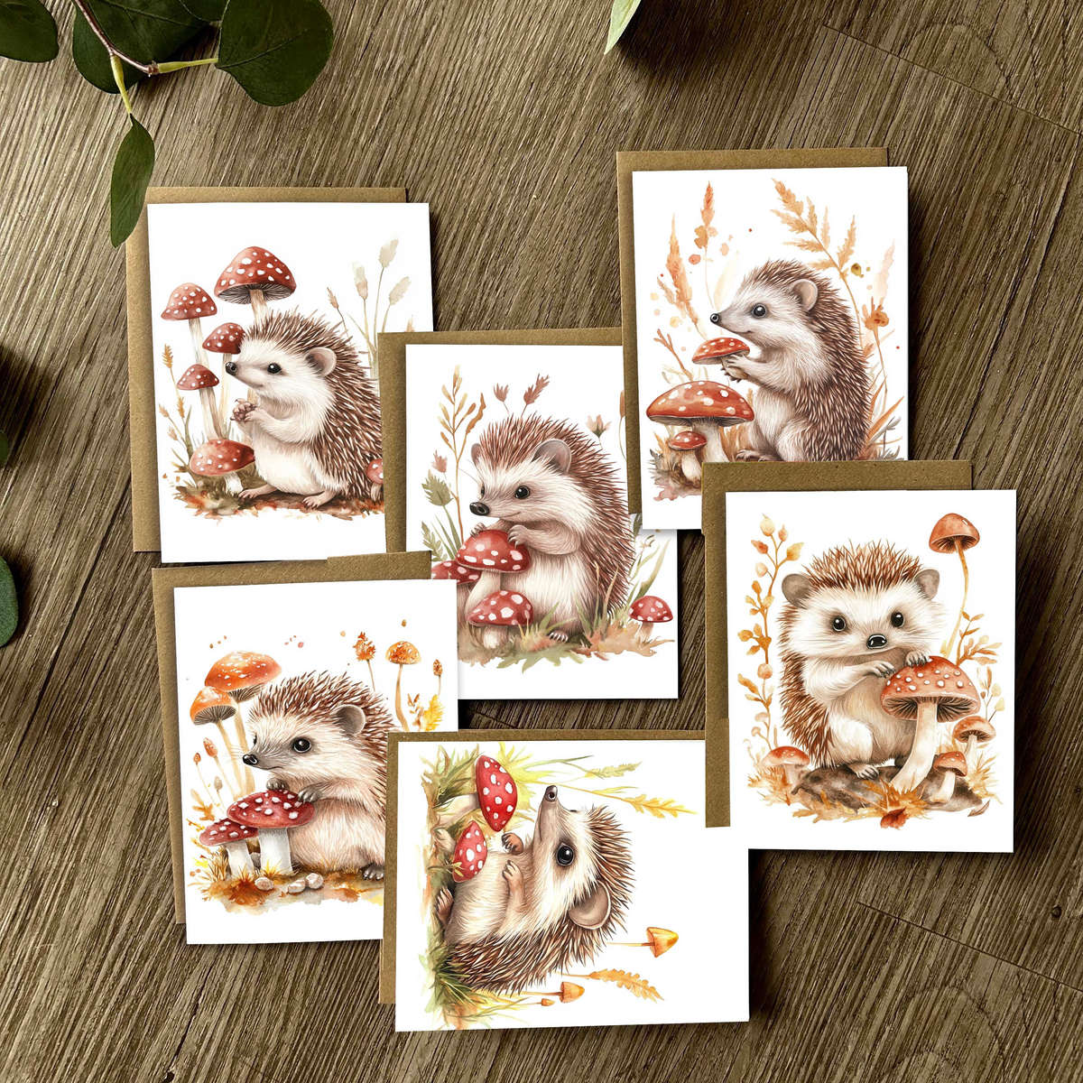 Greeting Cards Quantity 6Pcs