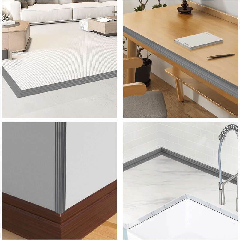 Skirting Board Cream White Flavors 305Cm3.05M*2Cm
