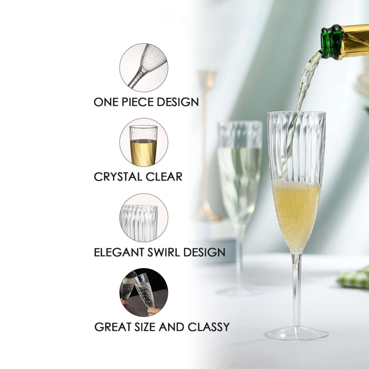 Wedding Supplies Quantity 2Pcs