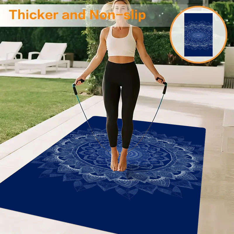 Yoga Mat 47.2Inx78.7In120Cmx200Cm