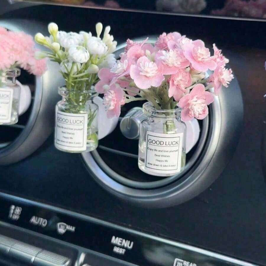 Car Interior Decor Color Pink
