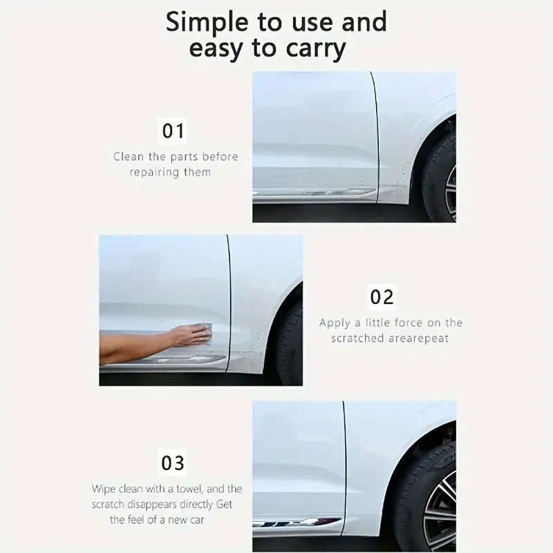 Car Scratch Repair Tool Model 3Pcs