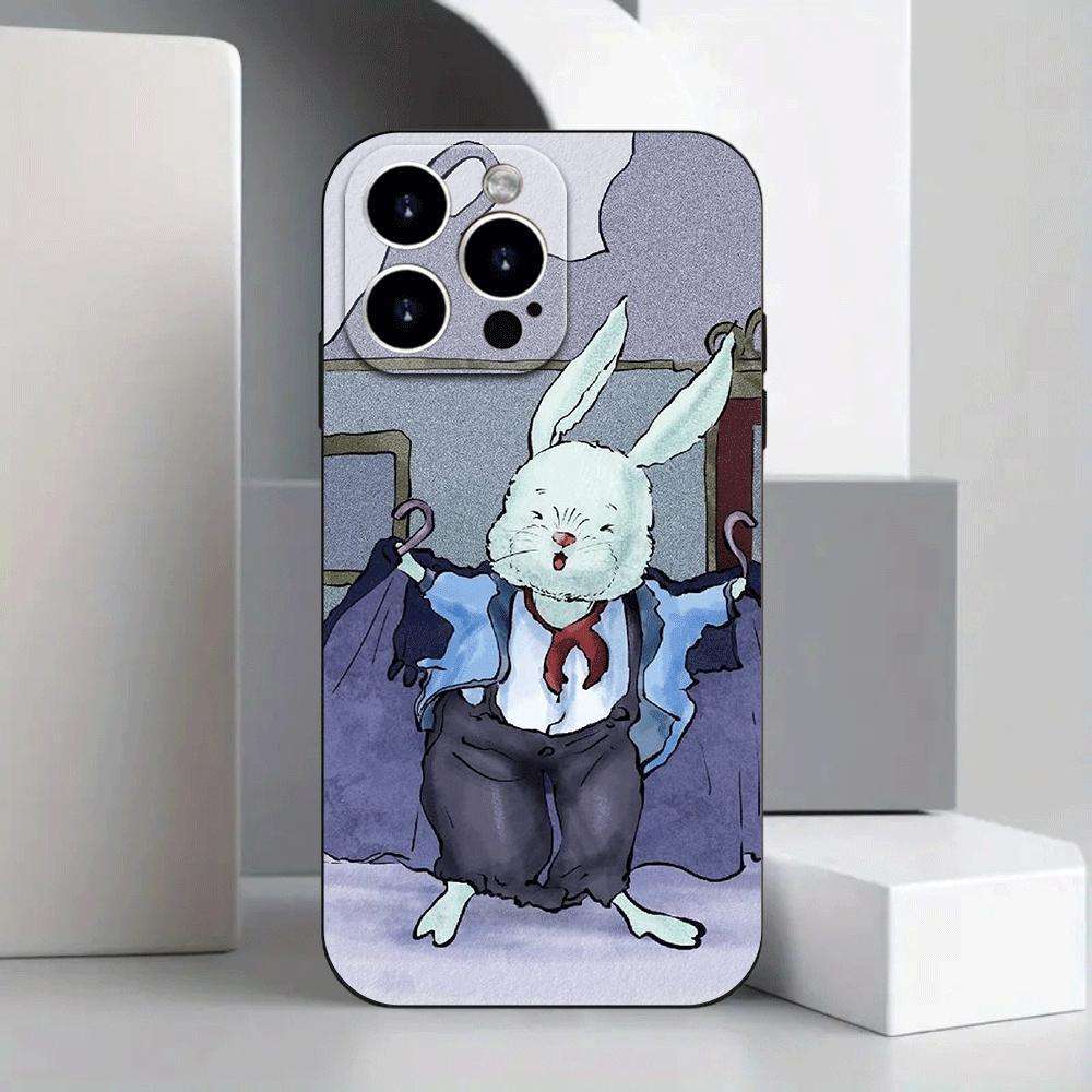 1Pc Black For iPhone 16 Plus TPU Flexible Design Phone Case