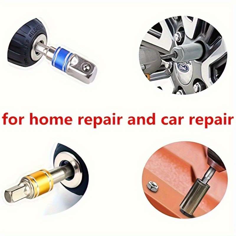 3-Piece Hex Wrench Socket Adapter