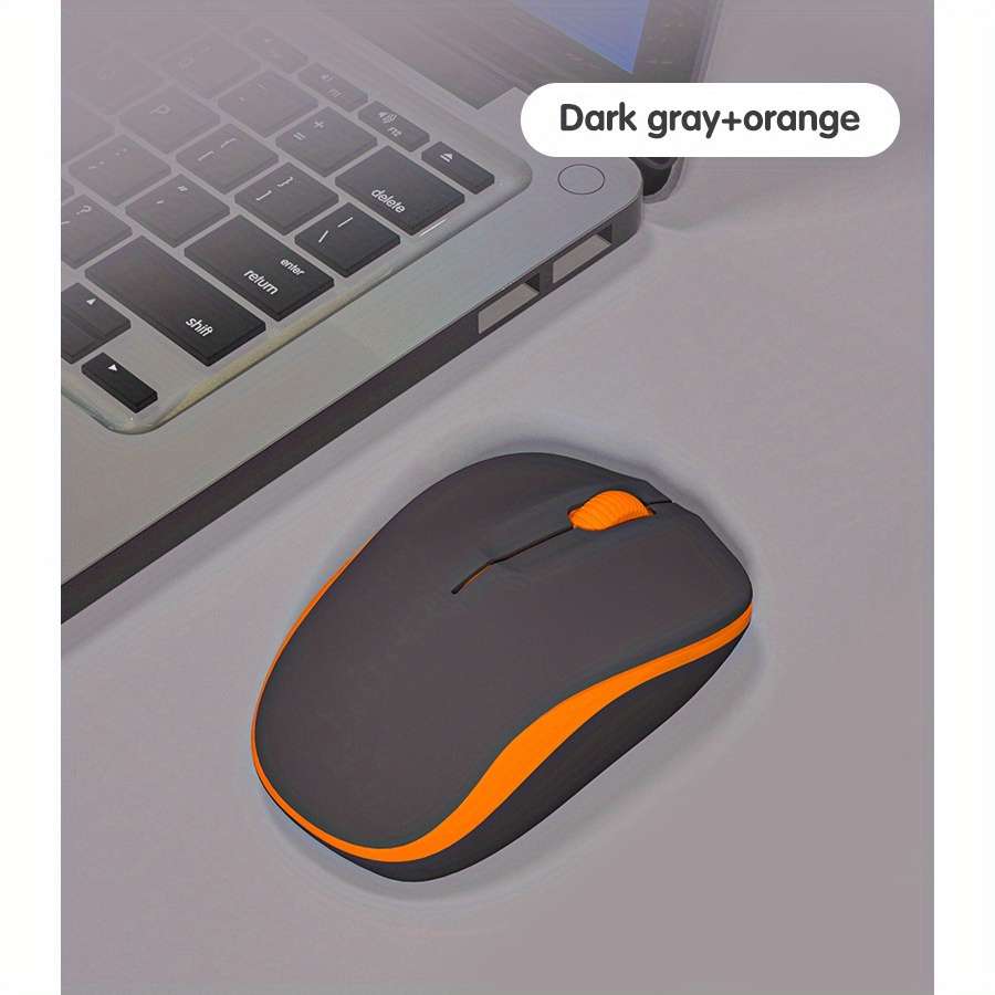 Mouse Color Gray Orange