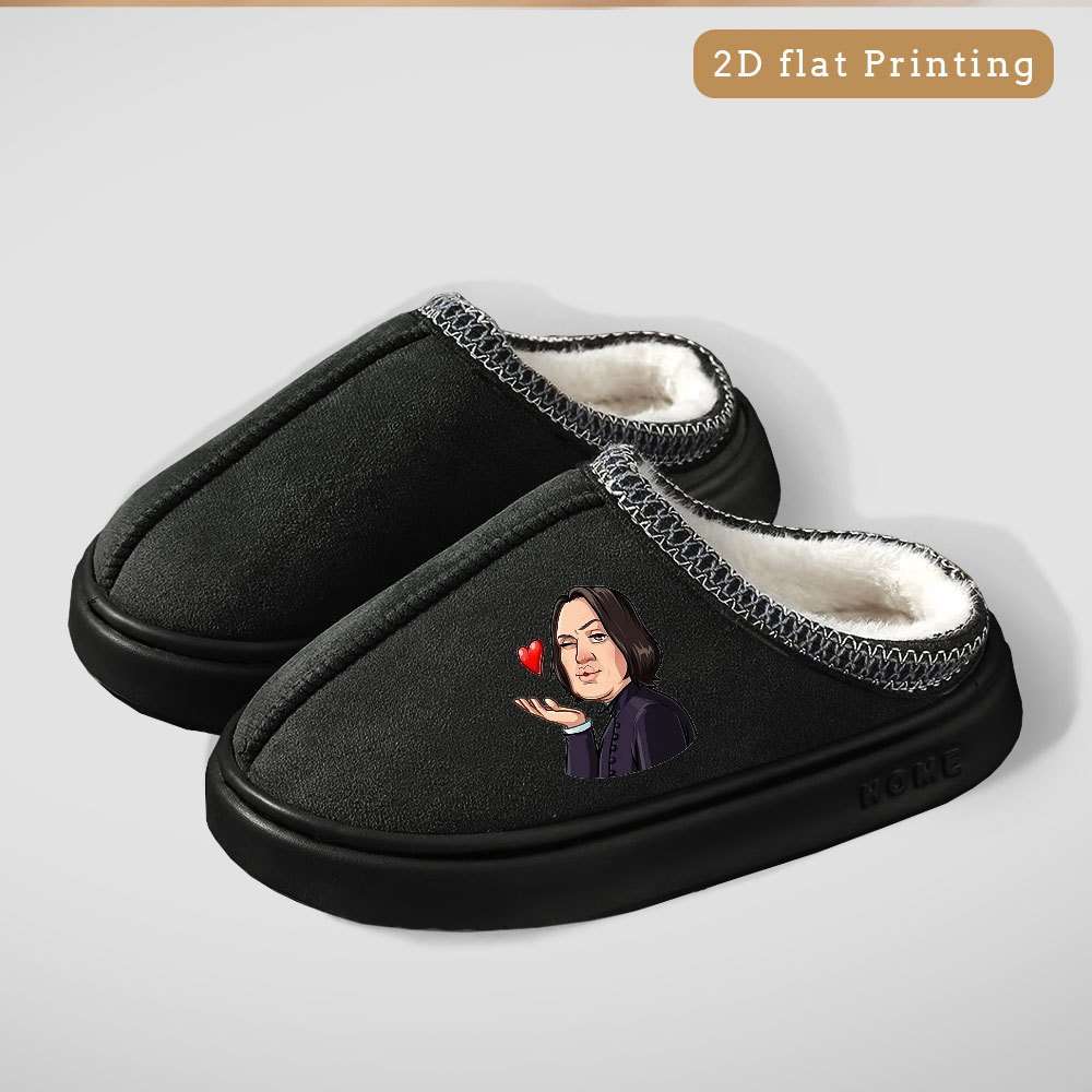 Cotton Slippers Color Coffee Brown Sizeuk 7
