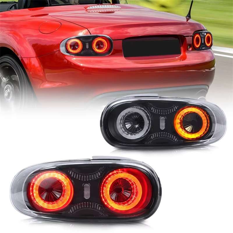 Car Lights Quantity 1 Set Smoked