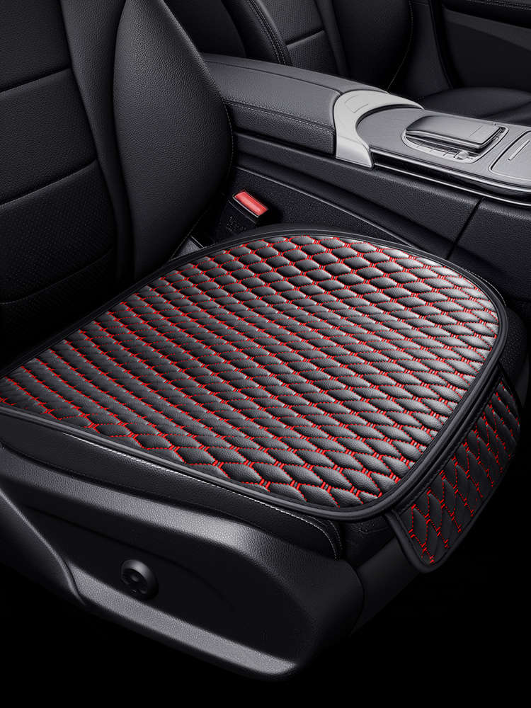 Car Seat Cushion 1 Piece Black And White