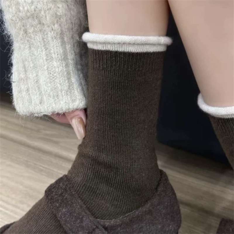 Women S Socks Color Deep Gray Size 5 Pairs