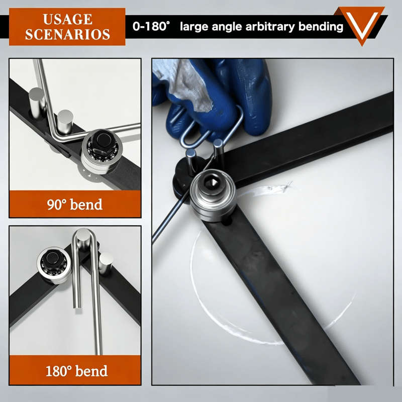 Pipe Bender Items Manual Tube Bender 2Pcs