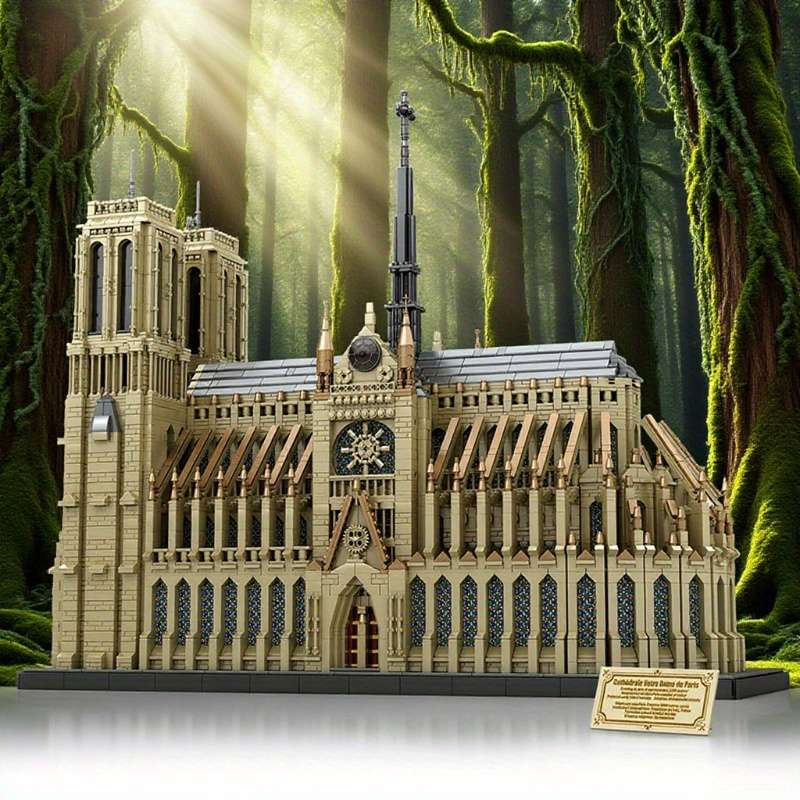 3D Building Model Puzzle Set Model Zz 66016
