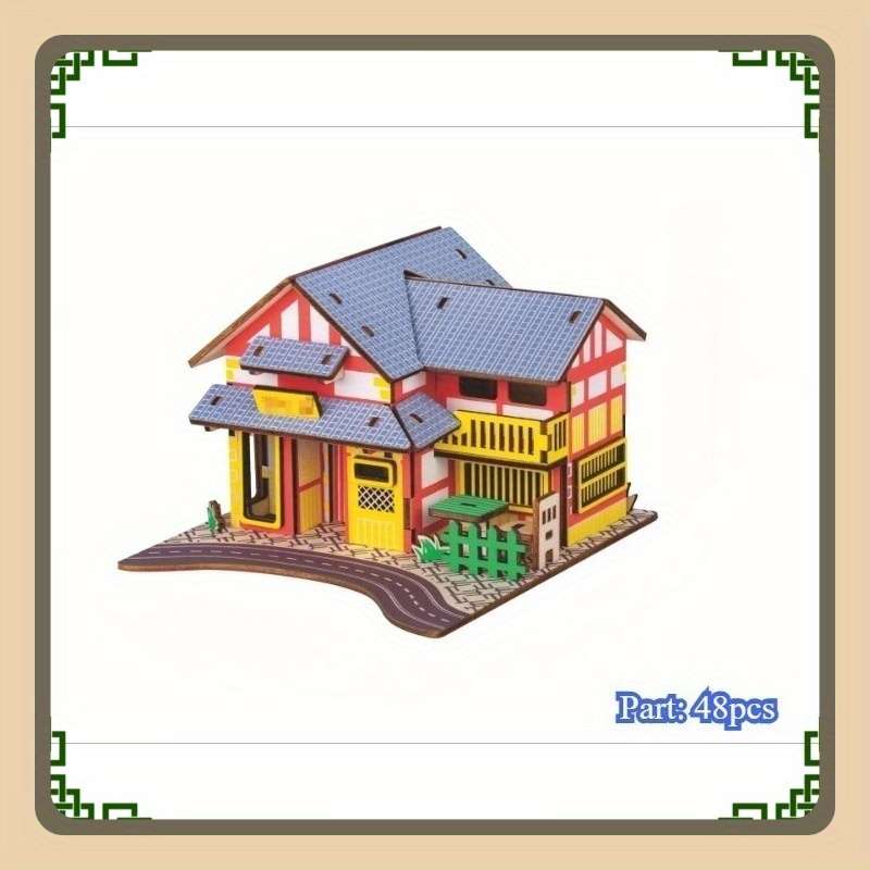 Building Toy Architectural Model Toy Set Color Th 04 Akita Snapper Yaki