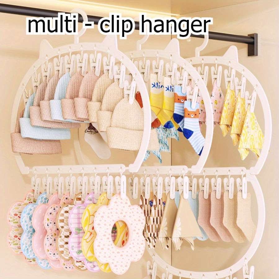 Clothes Rack White Quantity Single Layer18 Clips