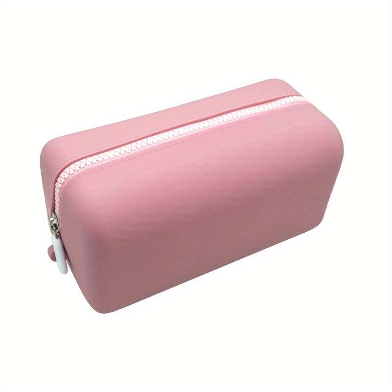 Silicone Zipper Storage Bag  Orange
