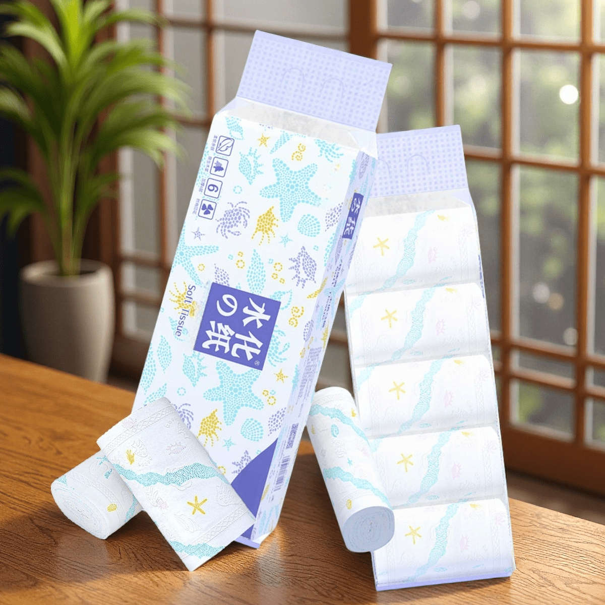 Toilet Paper Quantity 3Pcs