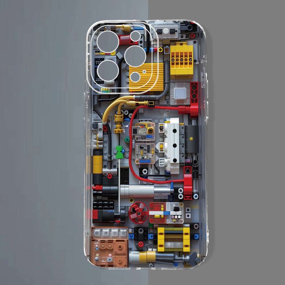 1Pc Mixed Color For iPhone 16 Pro Max Phone Case Phone Cover