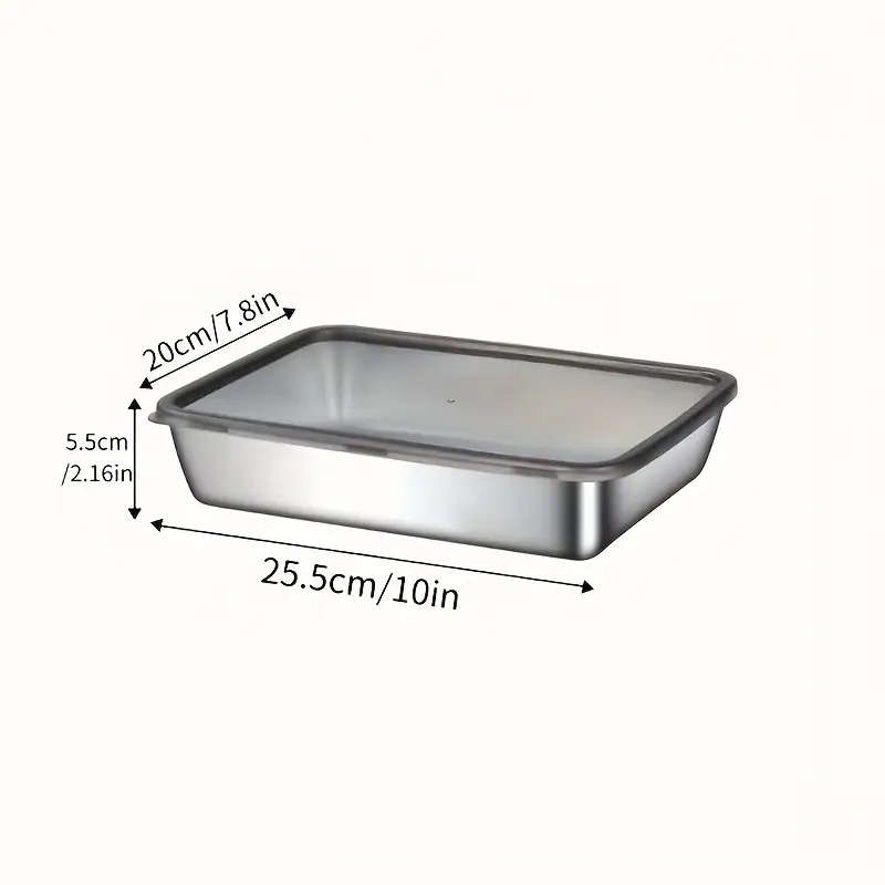 Antibacterial Box 3Pcs Container With Lid