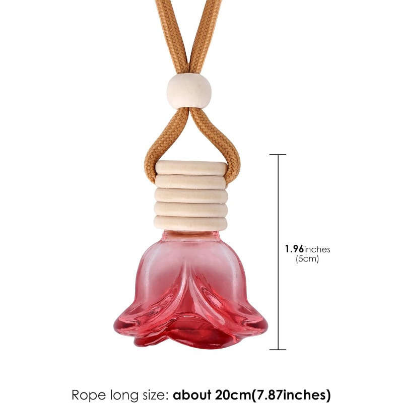 Car  Fragrance  Refill  Bottle Color Mixed 6 Color Roses
