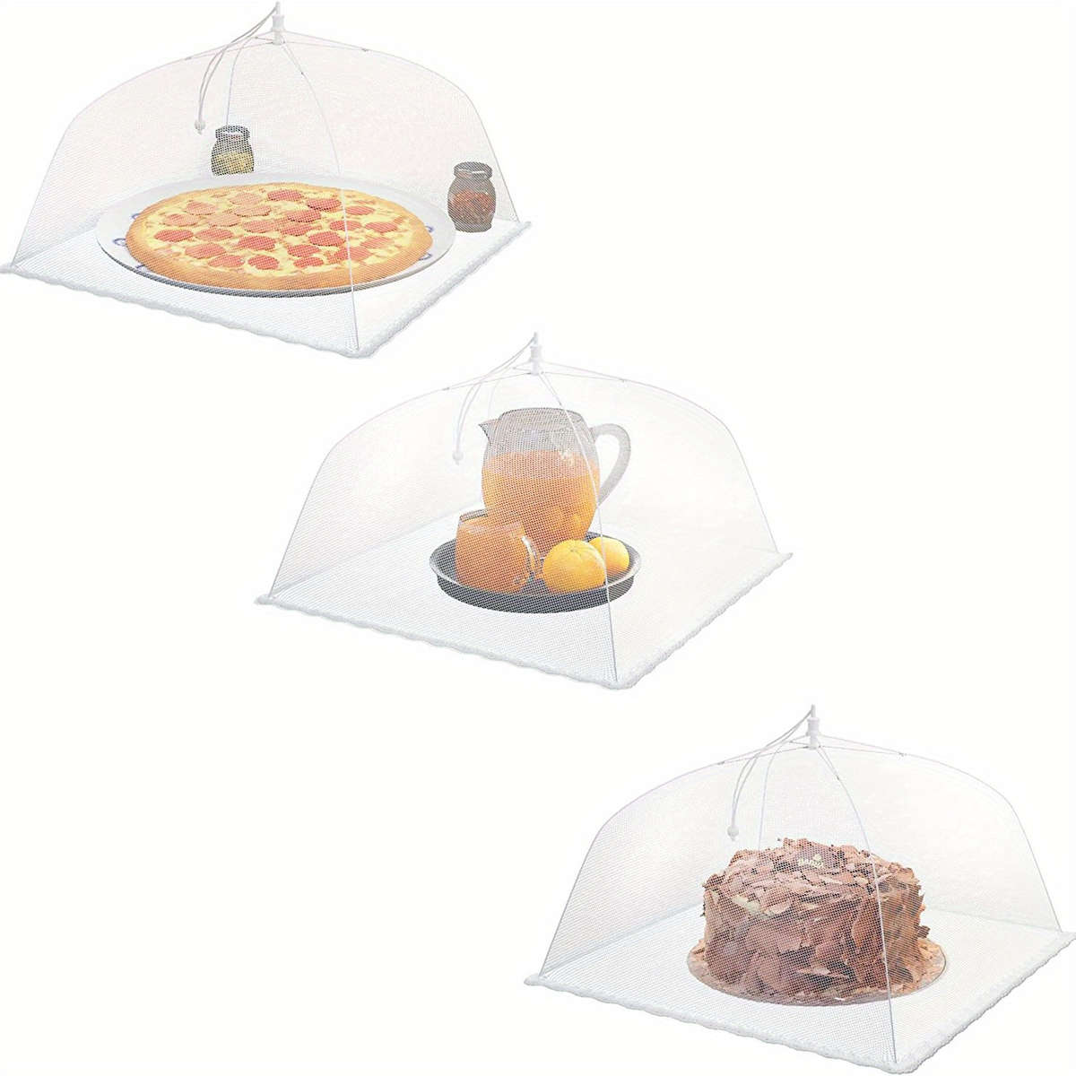 Food Cover Color White Quantity 5Pcs