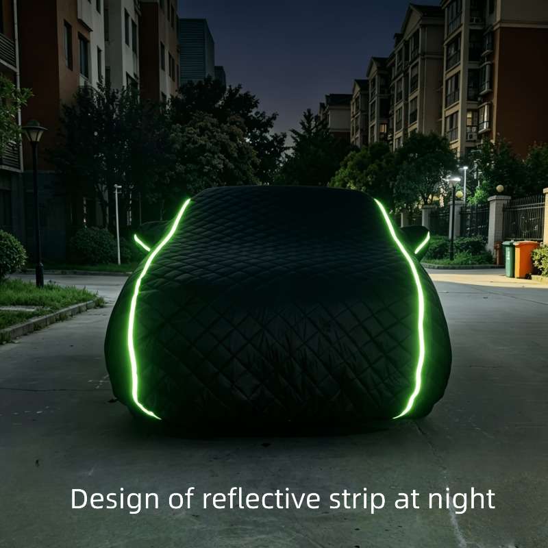 Car Cover Size Black Sedan 5.3 Meters