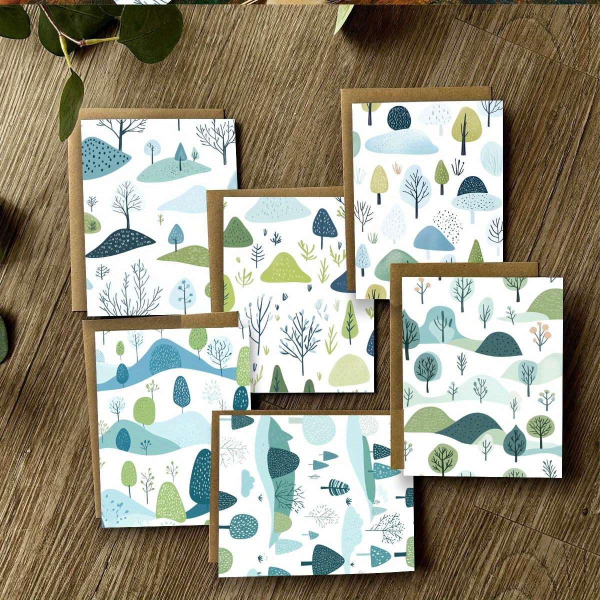 Greeting Cards Quantity 6Pcs