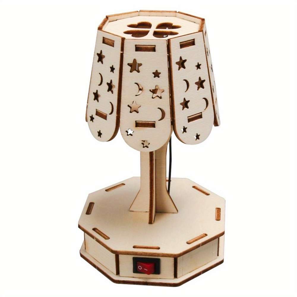 Building Toy Architectural Model Toy Set Color Colorful Desk Lamp