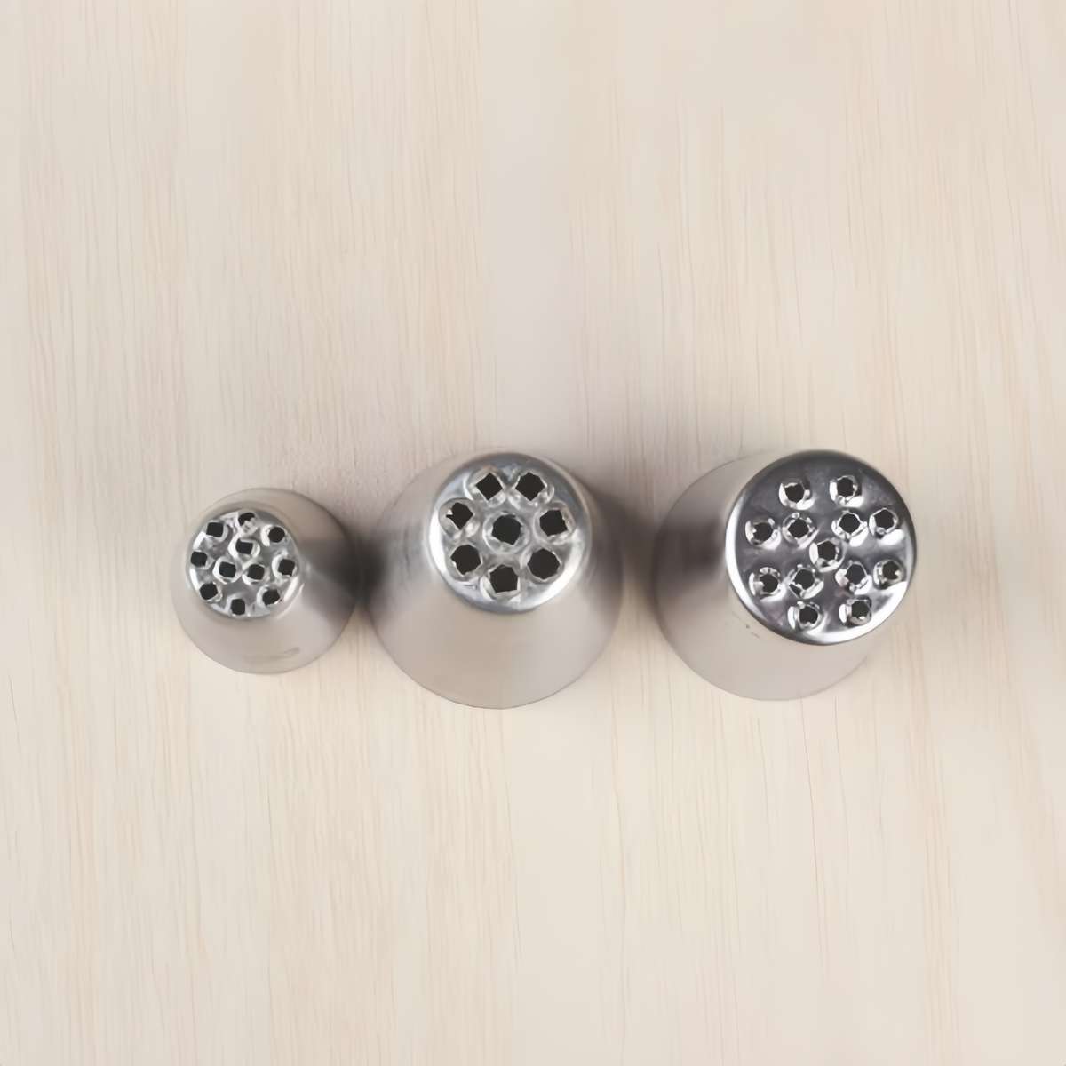 Piping Nozzle Items 3Pcs Cream Decorative Nozzle