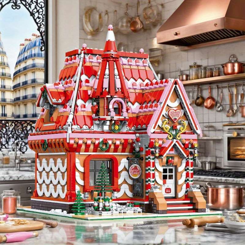 3D Building Model Puzzle Set Model Bk 33204