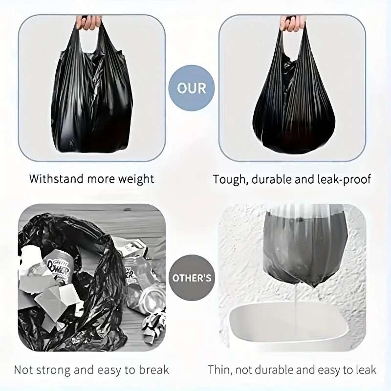 Trash Bagblackquantity100Pack5Roll