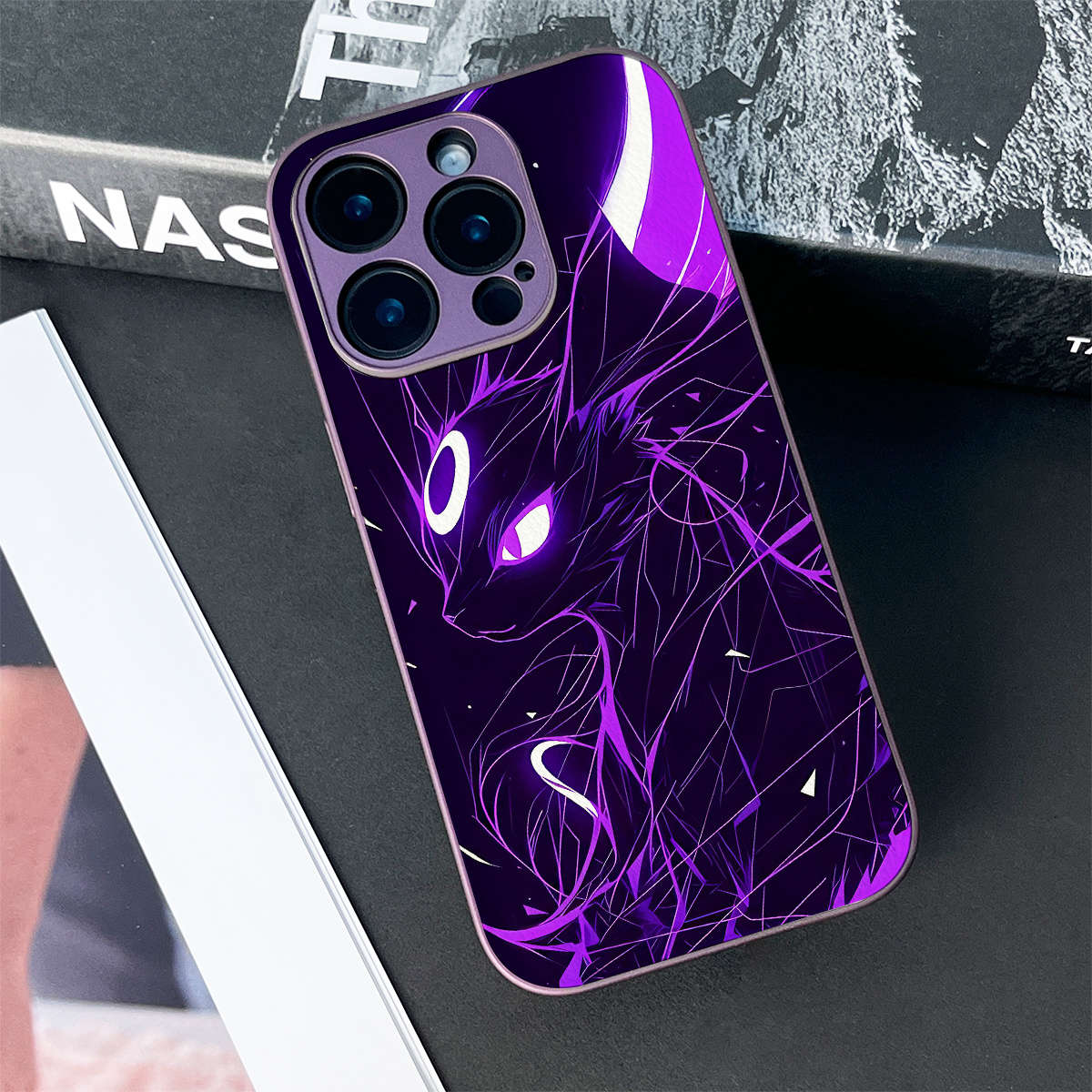 1Pc Mixed Color For iPhone 15 Pro Max Faux Leather Phone Case