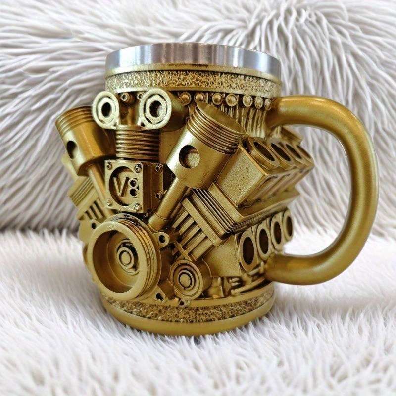 Water Cup Color V8 Silvery