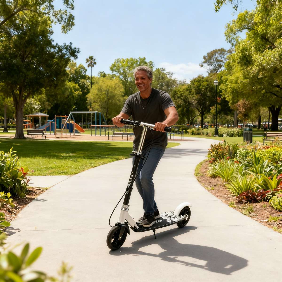 Scooter Color White