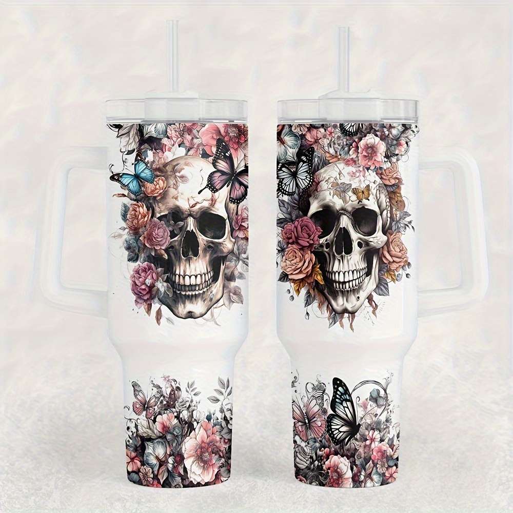 Water Cup Color Skull