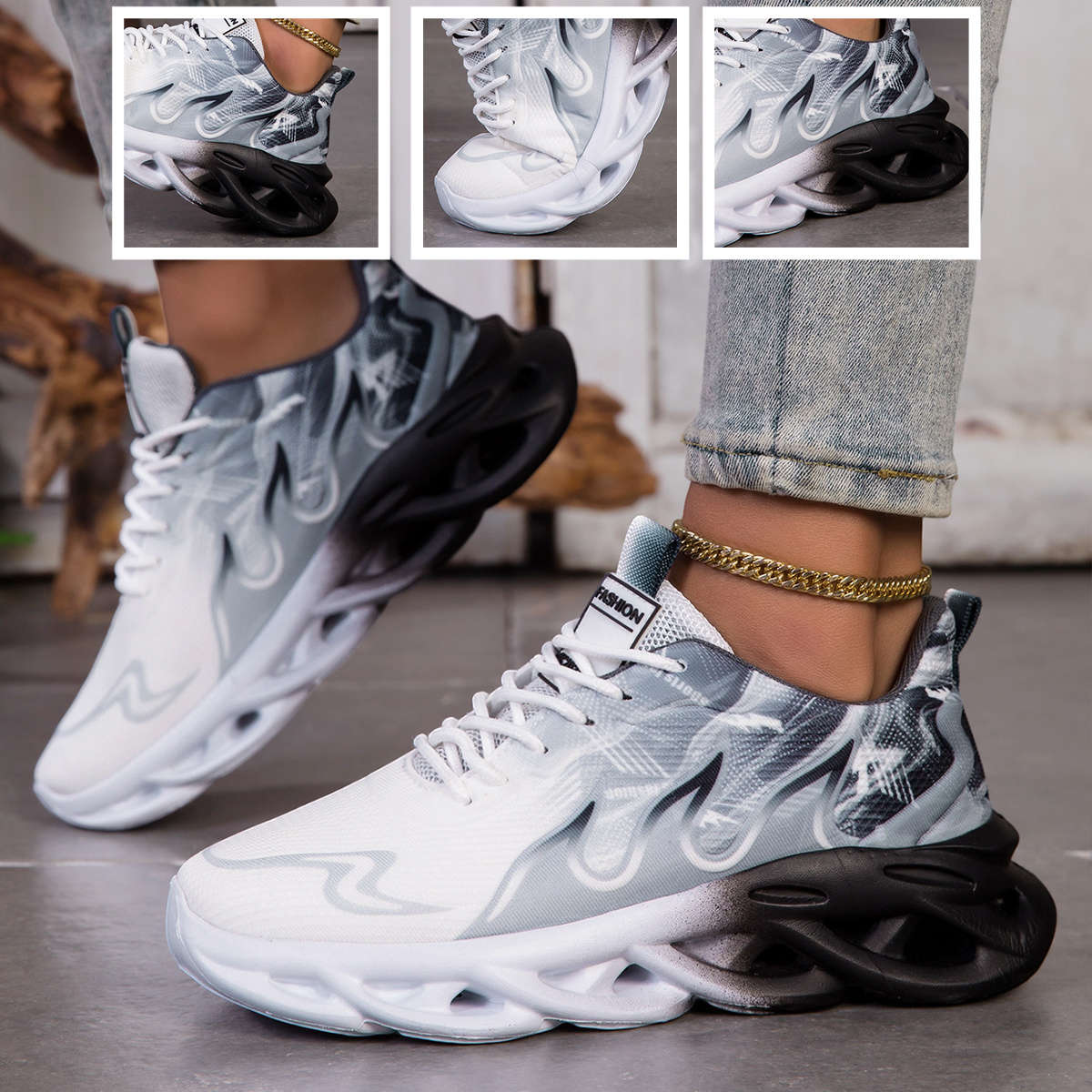 Women S Sneakers Color Black Sizeuk 4.5