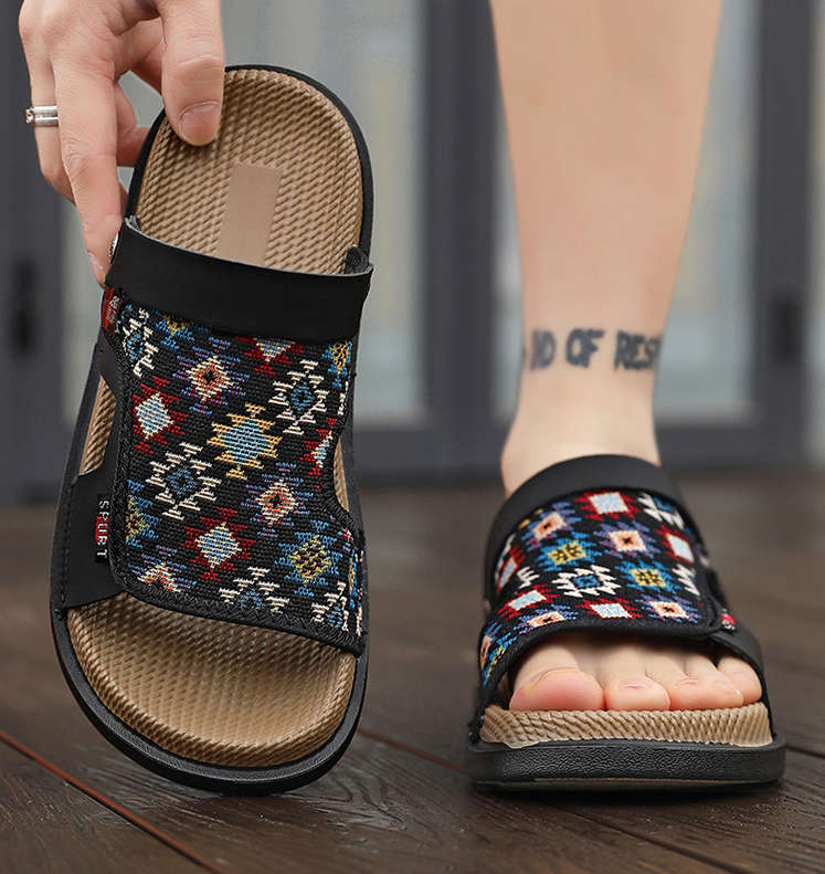 Sandals Color Black Size Uk 7