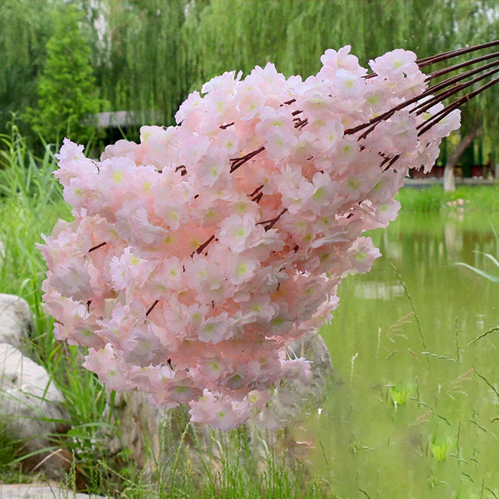 Simulated Flower Color White Quantity3Pcs