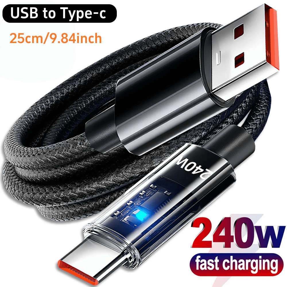 Charging Cable Size 25Cm   9.84Inch