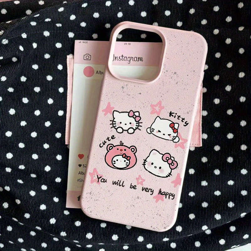 Pink Red Color For iPhone Phone Case