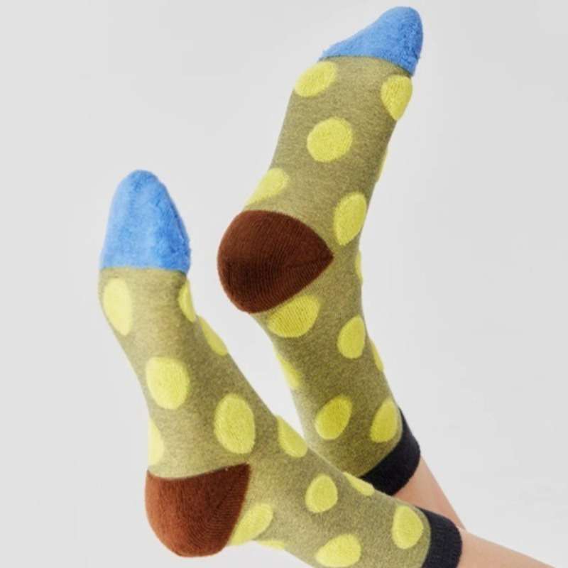 Women S Socks Color Yellow Size Onesize